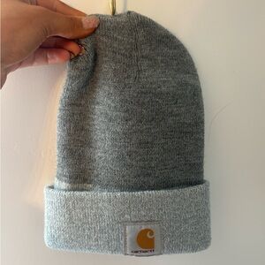Carhartt Heather Gray Knit Beanie